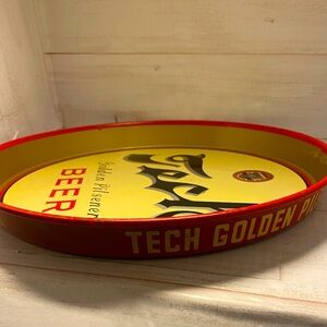 Truck Beer vintage metal serving tray